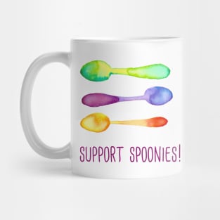 I Support Spoonies! Mug